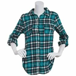 Brand new 😉 Derek-Heart Tops Juniors Derek Heart Flannel Plaid Side Tab Tunic 😀