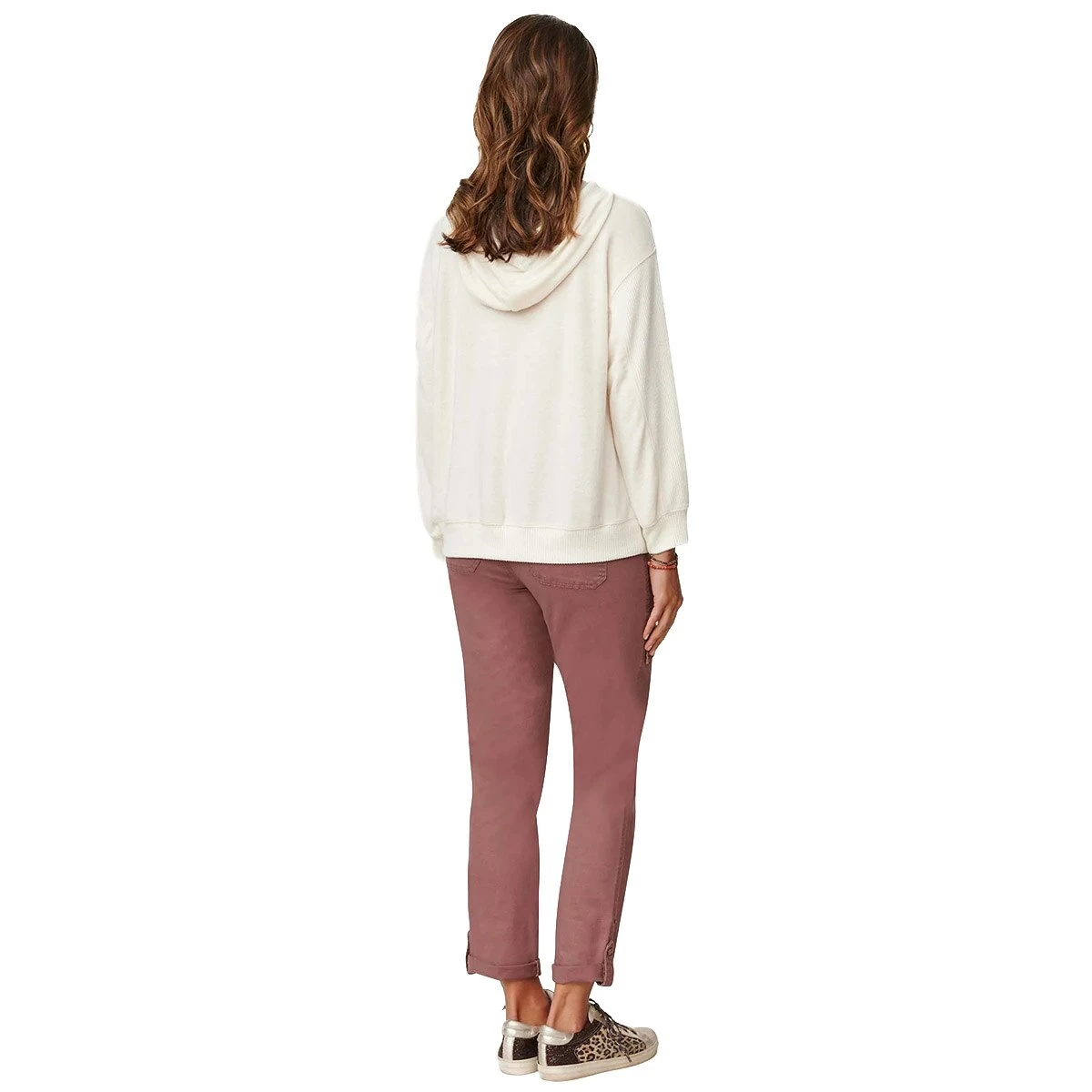 Best Sale 𧨠Hoodies & Sweatshirts π© Womens Democracy Long Sleeve Hoodie Mixed Media Hoodie π₯° - Image 3