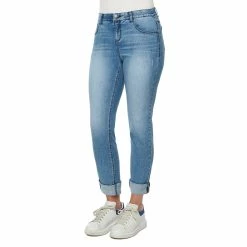 Best reviews of 👍 Womens Democracy "Ab"solution® Girlfriend Cuffed 👖 Jeans 🎉