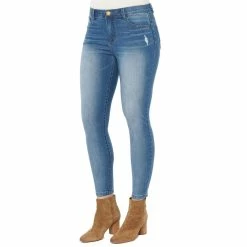 Flash Sale 😉 Womens Democracy "Ab"solution® High Rise Modern Ankle Light 👖 Jeans ✨