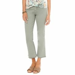 Outlet 🔔 Plus Size Democracy "Ab"solution® Cropped Ity Bitty Flare 👖 Jeans ✨