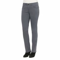 Best Pirce 😉 Womens Democracy "Ab"solution® Mid Rise Straight Color 👖 Jeans 👏