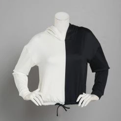 New 🎉 Derek-Heart Hoodies & Sweatshirts Juniors Derek Heart Oversized Fleece Drawstring Hem Hoodie ✔️