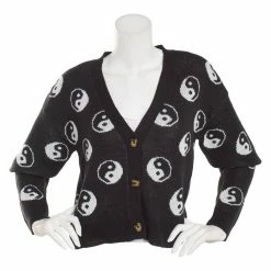 Best deal 🔥 Derek-Heart Sweaters & Cardigans Juniors Derek Heart Button Front Crop Cardigan 🎁