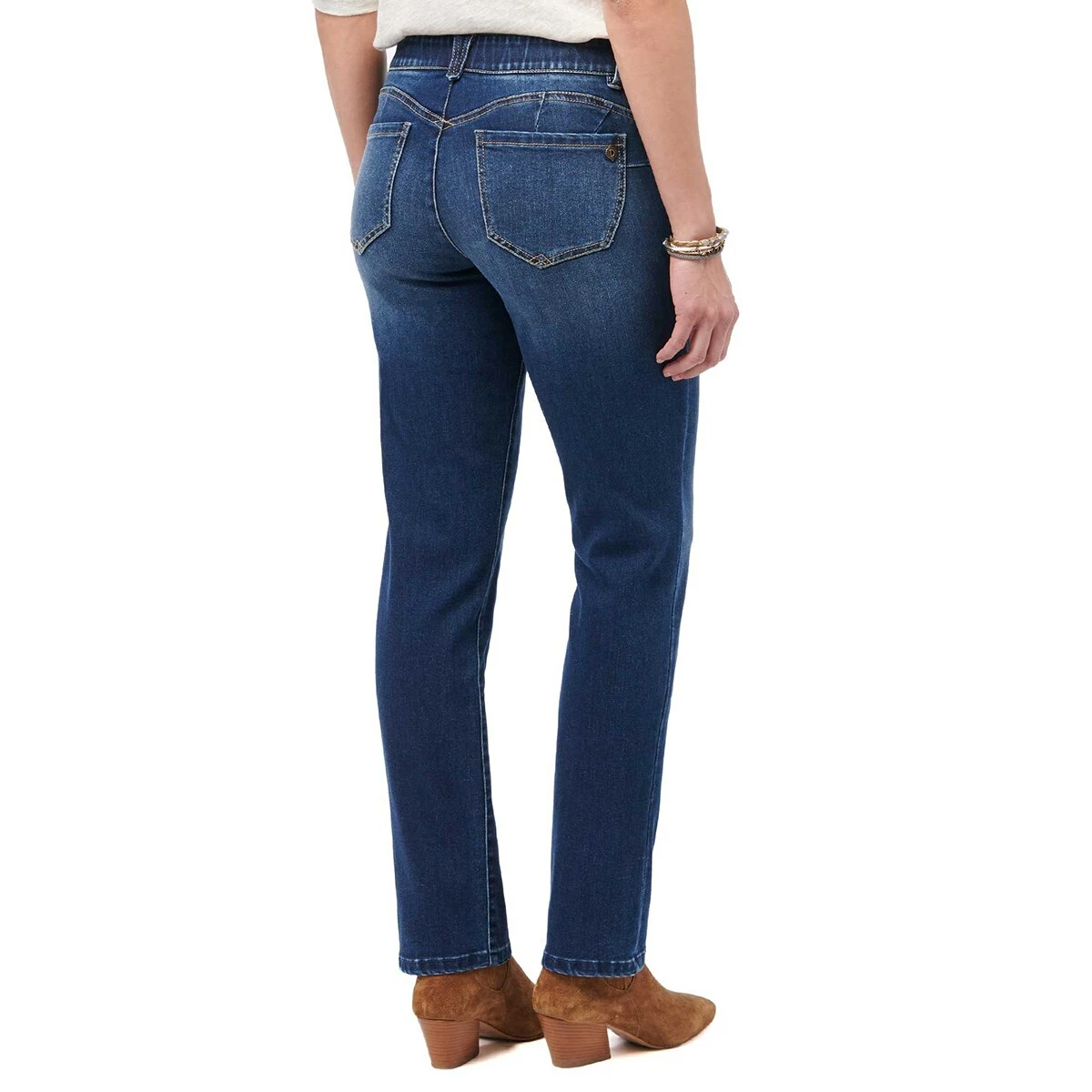 Promo 💯 Womens Democracy "Ab"solution® High Rise Straight Leg 👖 Jeans ✔️ - Image 3